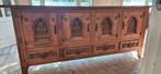 Gotische Kast - Massief Hout - Blikvanger!, Antiek en Kunst, Antiek | Meubels | Kasten, Ophalen