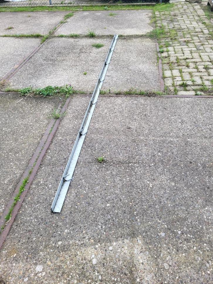 Gegalvaniseerde hoeklijn en kokerprofielen, Doe-het-zelf en Verbouw, Metalen, Gebruikt, IJzer, Ophalen