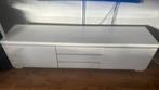 Tv meubel wit, Huis en Inrichting, Kasten | Televisiemeubels, 150 tot 200 cm, Ophalen of Verzenden, Zo goed als nieuw, Minder dan 100 cm