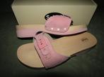 Scholl Iconic Pescura pink heel 41 dr scholl nieuwe klompjes, Scholl, Nieuw, Roze, Sandalen of Muiltjes