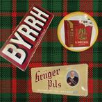 3 emaille borden plaat reclamebord €750 euro, Ophalen, Reclamebord, Gebruikt, Manus