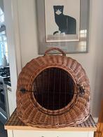 Poezen/hondenmand rotan, doorsnee 50 cm, Dieren en Toebehoren, Kattenmanden, Ophalen of Verzenden, Riet