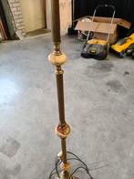 Staande lamp + losse lampenkappen, Huis en Inrichting, Ophalen, Gebruikt, Vintage, Metaal