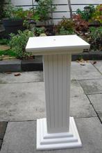 TE KOOP MOOIE HOUTEN WITTE ZUIL VOOR BINNEN, Huis en Inrichting, Woonaccessoires | Zuilen en Pilaren, Ophalen