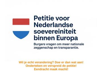Poster vlag foto kaart gratis petitie beschikbaar voor biedingen