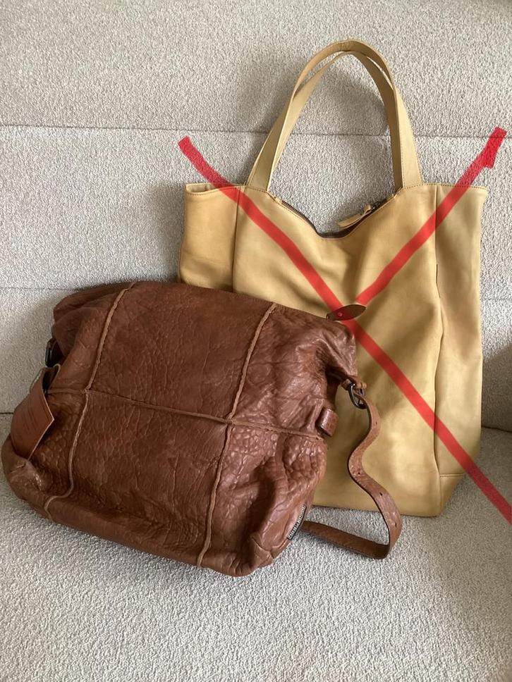 Grote SHOPPER/reis/school/sporttas van Fred De la BRETONIERE, Sieraden, Tassen en Uiterlijk, Tassen | Damestassen, Nieuw, Shopper