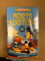 Videoband Disney | Mickey’s Kerstfeest | NL gesproken, Cd's en Dvd's, Alle leeftijden, Gebruikt, Ophalen of Verzenden