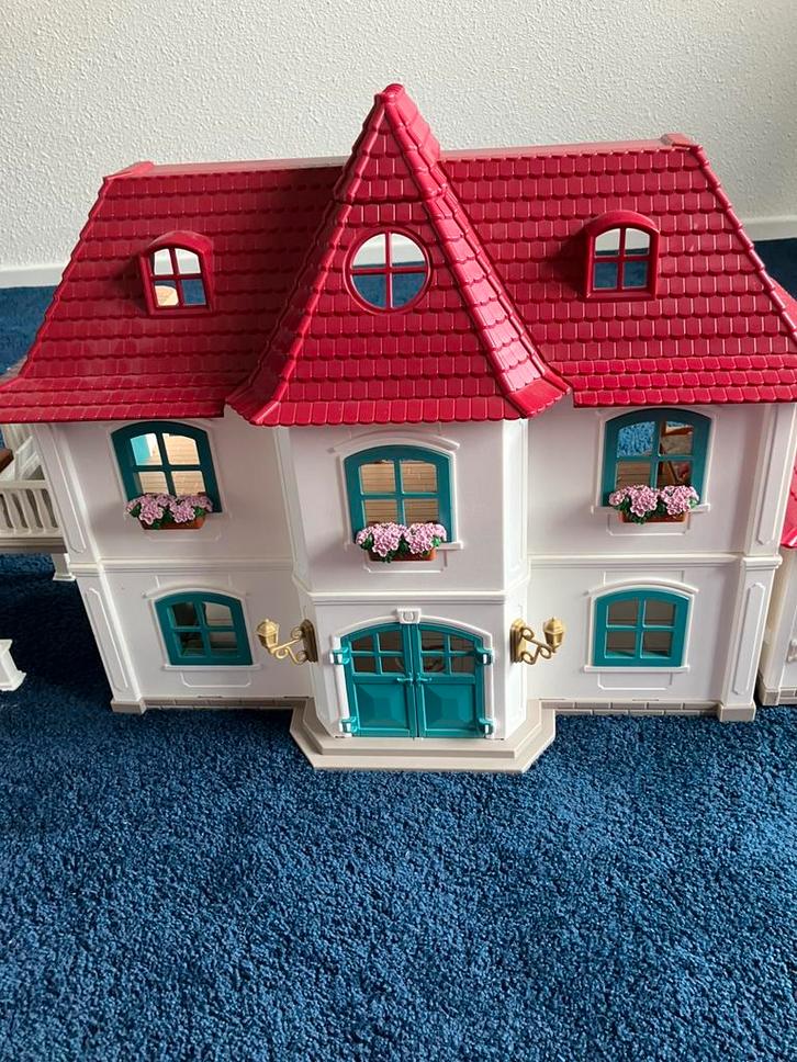 Schleich woonhuis, stallen, paarden, ruiters en toebehoren, Kinderen en Baby's, Speelgoed | Poppenhuizen, Zo goed als nieuw, Toebehoren