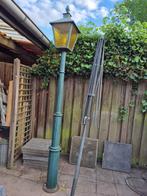 Antieke lantaarnpaal, Tuin en Terras, Buitenverlichting, Ophalen, Gebruikt, Staande lamp, Aluminium