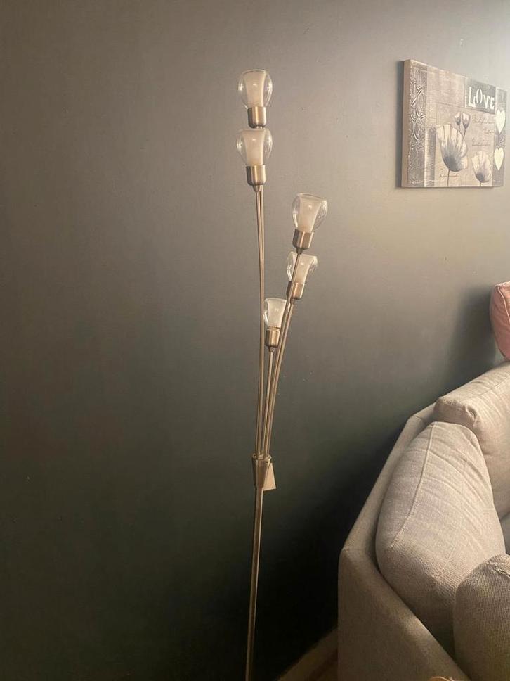 Elegante Dimbare Vloerlamp, Huis en Inrichting, Lampen | Vloerlampen, Gebruikt, 150 tot 200 cm, Ophalen