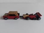 Matchbox Field car met racewagen, Ophalen of Verzenden, Zo goed als nieuw, Auto, Matchbox