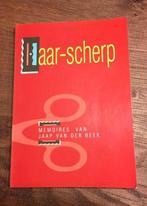 Haar-scherp, memoires Jaap van der Beek kapper Leeuwarden, Ophalen of Verzenden, 20e eeuw of later, Gelezen, Jaap van der Beek