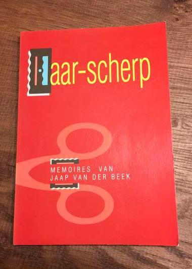 Haar-scherp, memoires Jaap van der Beek kapper Leeuwarden, Boeken, Geschiedenis | Stad en Regio, Gelezen, 20e eeuw of later, Ophalen of Verzenden