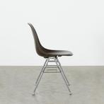 Eames stoel DSR met fiberglass kuip bruin Herman Miller, Mid century modern, Gebruikt, Bruin, Eén