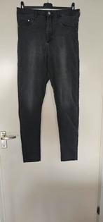 Grijze H&M Spijkerbroek Dames Maat L, H&M, Ophalen of Verzenden, Zo goed als nieuw, W33 - W36 (confectie 42/44)