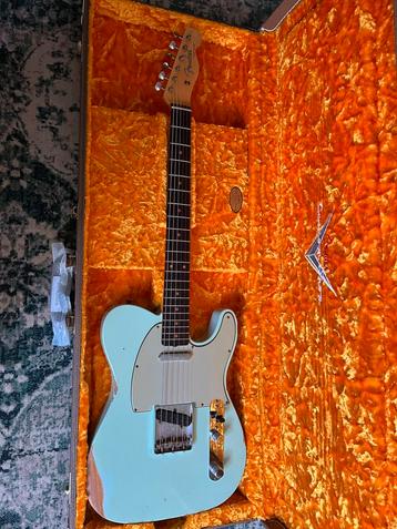 Fender CS 1961 Telecaster Relic Faded Green LTD - als NIEUW beschikbaar voor biedingen