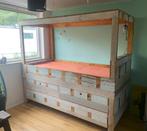 bed Roos - Piet Hein Eek, Ophalen, 90 cm, 210 cm, Design - sloophout