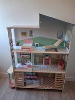 Leuk Barbiehuis met Meubels!, Kinderen en Baby's, Speelgoed | Poppenhuizen, Ophalen of Verzenden, Zo goed als nieuw, Poppenhuis