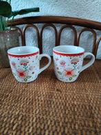 set van 2 Albert Heijn koffie kopjes, Huis en Inrichting, Ophalen, Overige stijlen, Kop(pen) en/of Schotel(s)