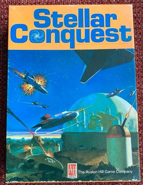 Stellar Conquest bordspel boardgame retro, Hobby en Vrije tijd, Gezelschapsspellen | Bordspellen, Gebruikt, Ophalen of Verzenden