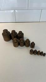Messing gewichten, Antiek en Kunst, Ophalen of Verzenden
