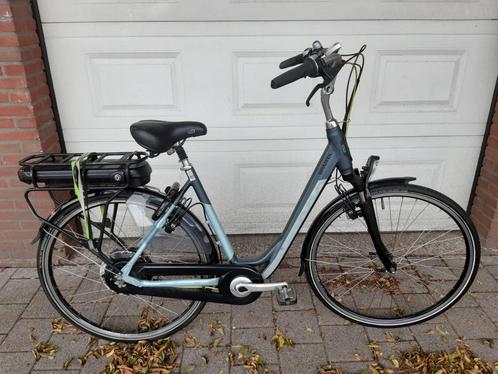 Elektrische dames fiets sparta r5e inzgst, Fietsen en Brommers, Elektrische fietsen, Zo goed als nieuw, Sparta, 51 tot 55 cm, 50 km per accu of meer