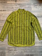 Vintage blouse met print, Kleding | Heren, Groen, Halswijdte 39/40 (M), Zo goed als nieuw, Vintage