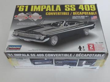'61 Chevrolet Impala SS 409, Lindberg 1:25 gestart kit beschikbaar voor biedingen
