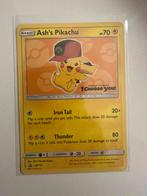 Ash’s pikachu (nm), Ophalen of Verzenden, Zo goed als nieuw, Losse kaart