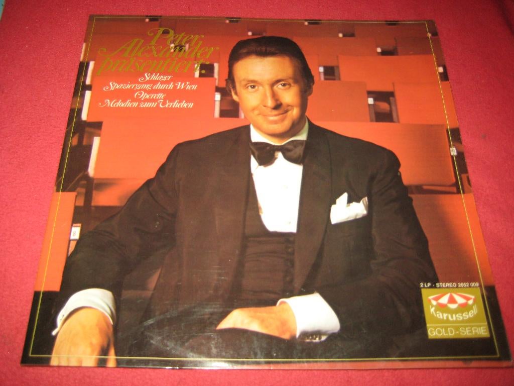 2 LPs, Peter Alexander, Cd's en Dvd's, Vinyl | Pop, Ophalen of Verzenden, Zo goed als nieuw, 12 inch