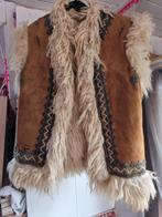 Originele jaren 60 Afghaanse waistcoat Penny Lane hippie, Kleding | Dames, Bruin, Vintage sixties, Ophalen of Verzenden, Maat 36 (S)