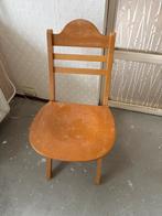 Groene klapstoel - 2e ronde!, Huis en Inrichting, Stoelen, Ophalen, Gebruikt, Overige kleuren, Eén