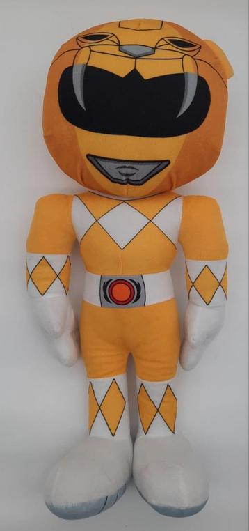 Mega grote Mighty Morphin Power Rangers Gele knuffel 50cm! beschikbaar voor biedingen