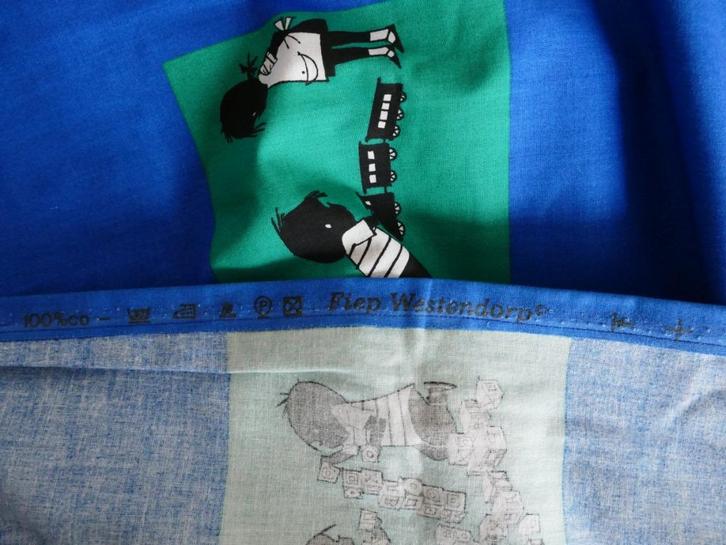 Overgordijn kinderkamer Jip en Janneke, Kinderen en Baby's, Kinderkamer | Inrichting en Decoratie, Gebruikt, Gordijnen of Lamellen