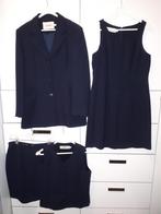 InWear 4-delig pak, blazer, gilet, rokje en jurkje, zgan, Ophalen, Kostuum of Pak, Blauw, Zo goed als nieuw