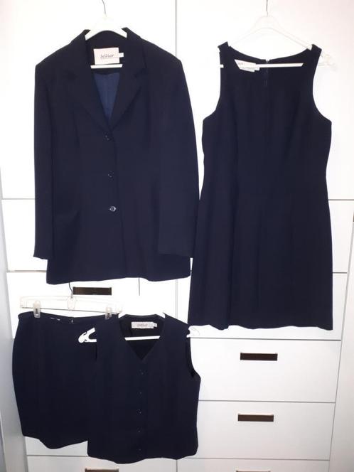 InWear 4-delig pak, blazer, gilet, rokje en jurkje, zgan, Kleding | Dames, Jasjes, Kostuums en Pakken, Zo goed als nieuw, Kostuum of Pak