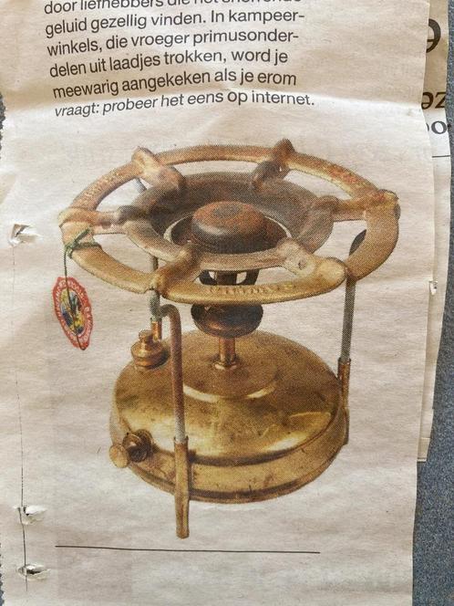 Vintage Primus brander, Caravans en Kamperen, Kampeeraccessoires, Gebruikt, Ophalen of Verzenden