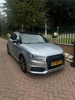 Audi a1 s line sport back automaat panorama dak, Auto's, Audi, A1, Zwart, Leder en Stof, Particulier
