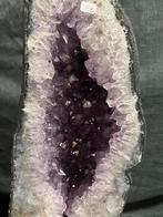Amethist geode Twins Brazilië - Kathedraal - Kristal, Ophalen of Verzenden, Nieuw, Overige soorten, Opgezet dier