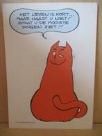 adv10896 jan jans en de kinderen plaatje, Verzamelen, Ophalen, Overige figuren, Gebruikt, Plaatje, Poster of Sticker