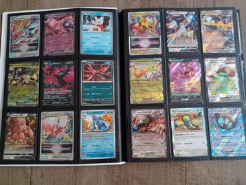 Verzameling map vol pokemon kaarten  beschikbaar voor biedingen