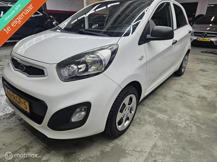 Kia Picanto 1.0 CVVT | APK | NAP | 1st Eigenaar | EURO 5, Auto's, Kia, Bedrijf, Te koop, Picanto, ABS, Airbags, Alarm, Centrale vergrendeling