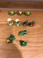 Kinder Surprise figuurtjes – Teeny Schildpadden verzameling, Ophalen of Verzenden, Zo goed als nieuw, Hardplasticfiguren