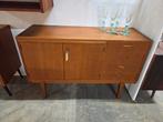 Vintage  Scandinavisch dressoir lowboard kast teak, Huis en Inrichting, Kasten | Dressoirs, Ophalen, Gebruikt, 100 tot 150 cm