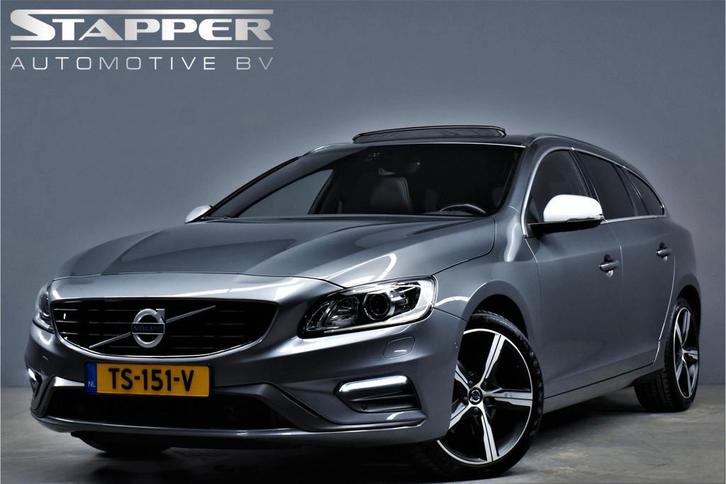 Volvo V60 2.0 T4 191pk R-design Automaat OrgNL Schuifdak/Tre, Auto's, Volvo, Bedrijf, Te koop, V60, ABS, Achteruitrijcamera, Airbags