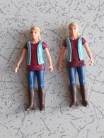 Twee Schleich poppetjes die horen bij de Schleich paardensta, Ophalen of Verzenden, Zo goed als nieuw