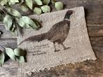 Shabby doek Fazant, Huis en Inrichting, Woonaccessoires | Overige, Nieuw, Ophalen of Verzenden