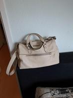 Prachtige Ripani leren tas - Made in Italy, Ophalen of Verzenden, Zo goed als nieuw, Beige, Handtas