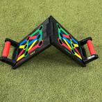 Push-Up Board 12-in-1 – Opdruksteunen Trainingsbord, Sport en Fitness, Fitnessmaterialen, Ophalen, Zo goed als nieuw, Buik, Push-up steun