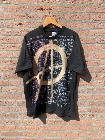 Vintage Hanes Anarchy T-shirt beschikbaar voor biedingen